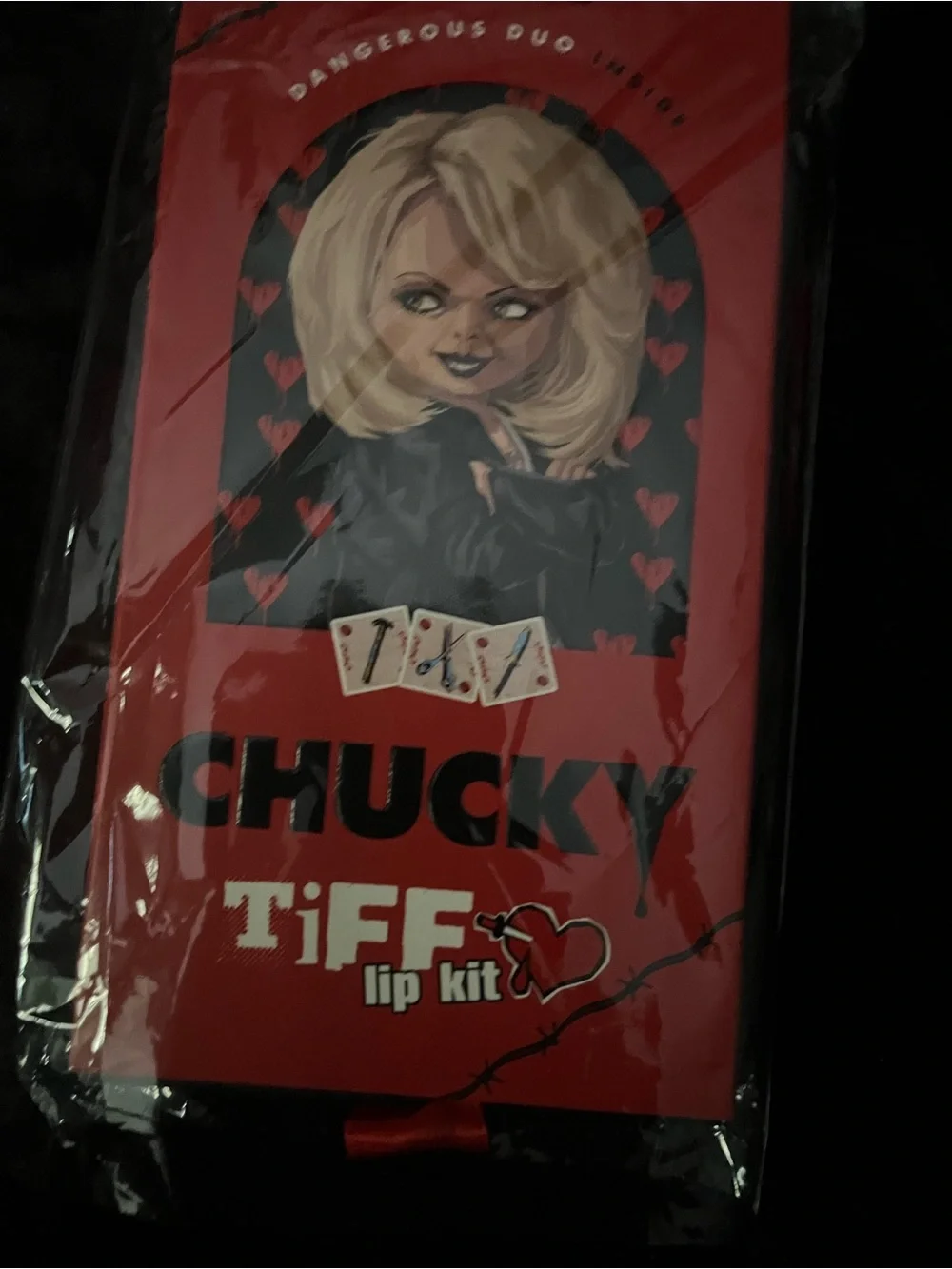 Chucky x TIFF Red Lip Kit